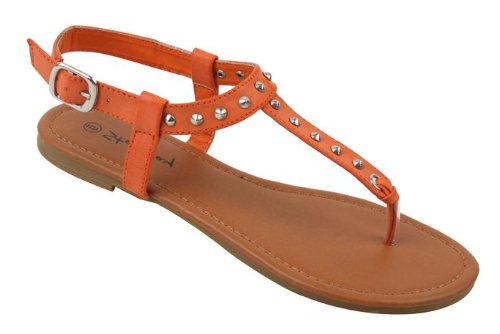 Starbay Women's Fashion Sandals Flats Accented With Studs - Available in 4 Colors