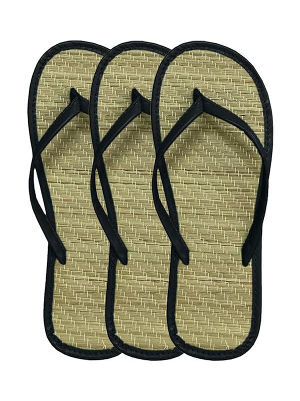 Women's Bamboo Flip-Flop — 9 / 1 Pair Black