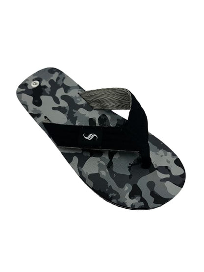 Shoe Shack Men's Comfy Flip-Flop Sandals — 002610 / Gray / 8