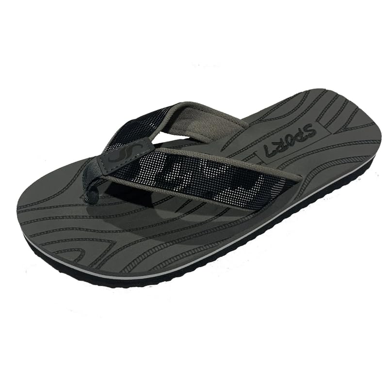 Men’s 02260 Chanclas flip-flop sandals — Gray