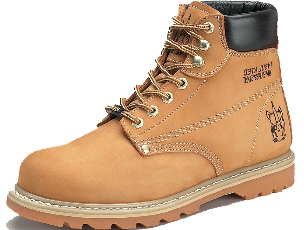 Rhino 6 inch Plain toe Nubuck Work Boot - 60C17