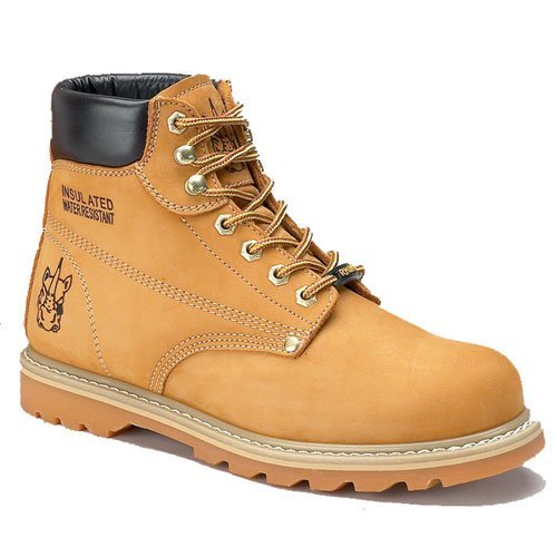 Rhino 6 inch Plain toe Nubuck Work Boot - 60C17