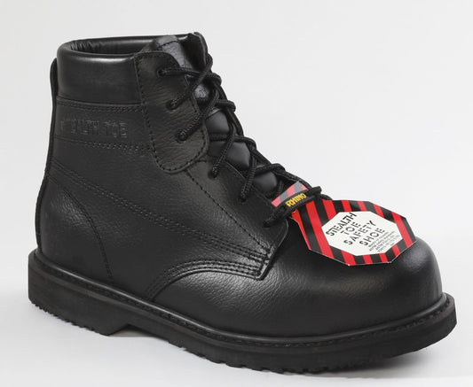 6PS01 - Rhino 6 inch Composite ToeLeather Safety Boot - Black