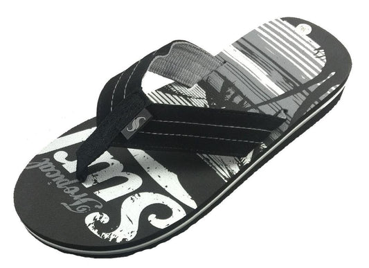 0161 Men's Rubber Sandal Slipper Comfortable Shower Beach Shoe Slip On Flip Flop