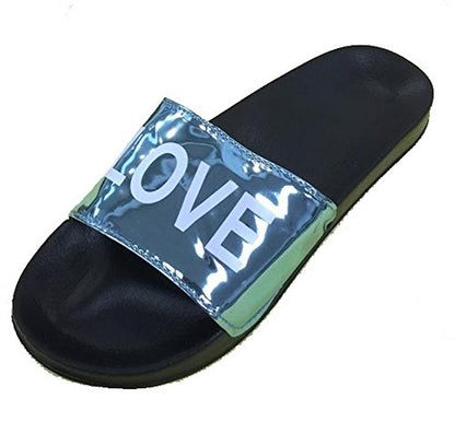 Women's Love Slip on Slide Sandals