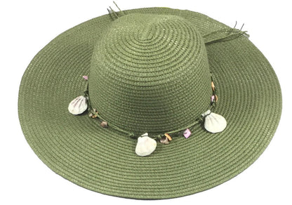 Wide Brim Large Bow Floppy Summer Straw Sun Hat