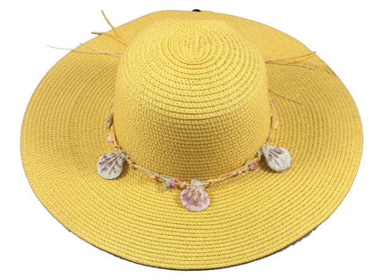 Wide Brim Large Bow Floppy Summer Straw Sun Hat