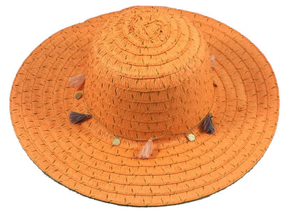 Wide Brim Large Bow Floppy Summer Straw Sun Hat