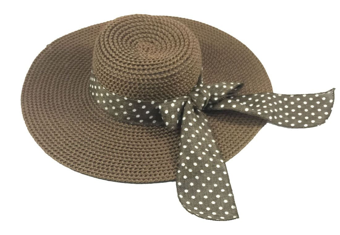 Wide Brim Large Bow Floppy Summer Straw Sun Hat