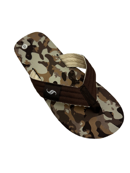 Men's Comfy Flip-Flop - Brown