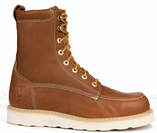 Rhino 82T06 Butternut 8-inch moc toe work boot